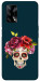 Чехол Flower skull для Oppo A74 4G