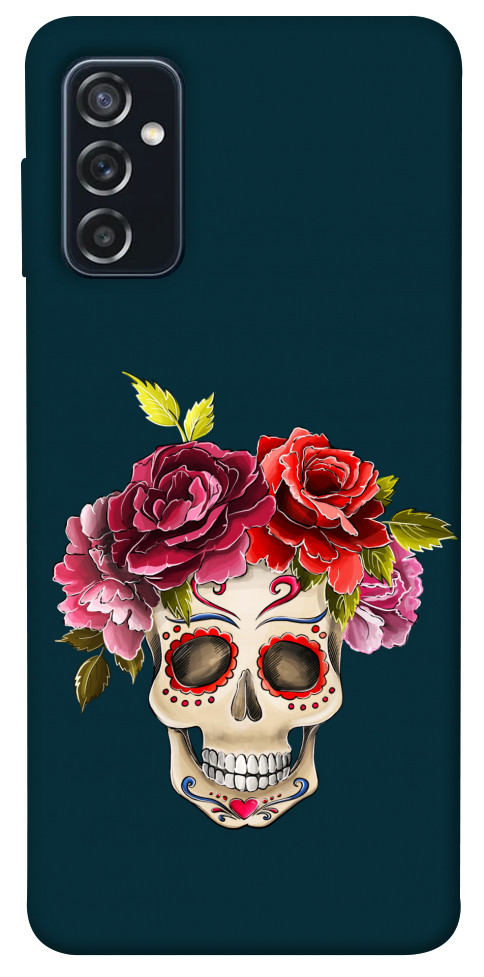 Чохол Flower skull для Galaxy M52