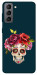 Чохол Flower skull для Galaxy S21 FE