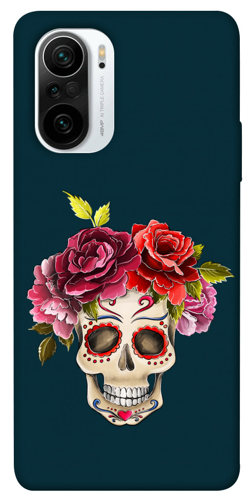 

Чехол Flower skull для Xiaomi Mi 11i 1424456
