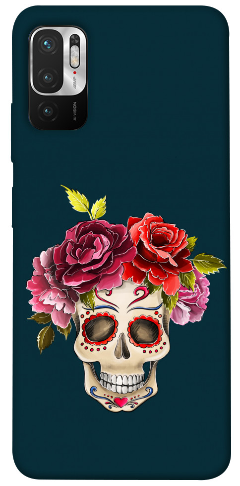 

Чохол Flower skull для Xiaomi Redmi Note 10 5G 1424457