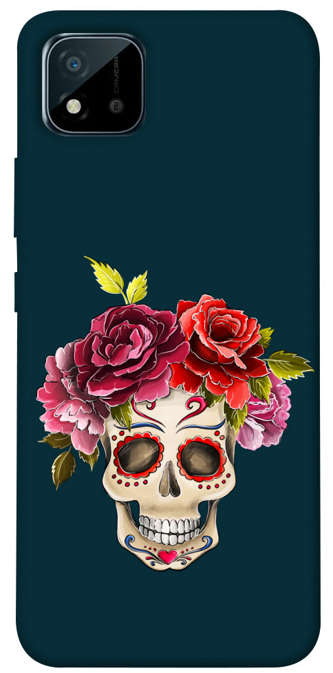 

Чохол Flower skull для Realme C11 (2021) 1424459
