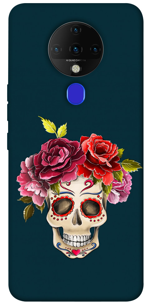 

Чохол Flower skull для TECNO Spark 6 1424462
