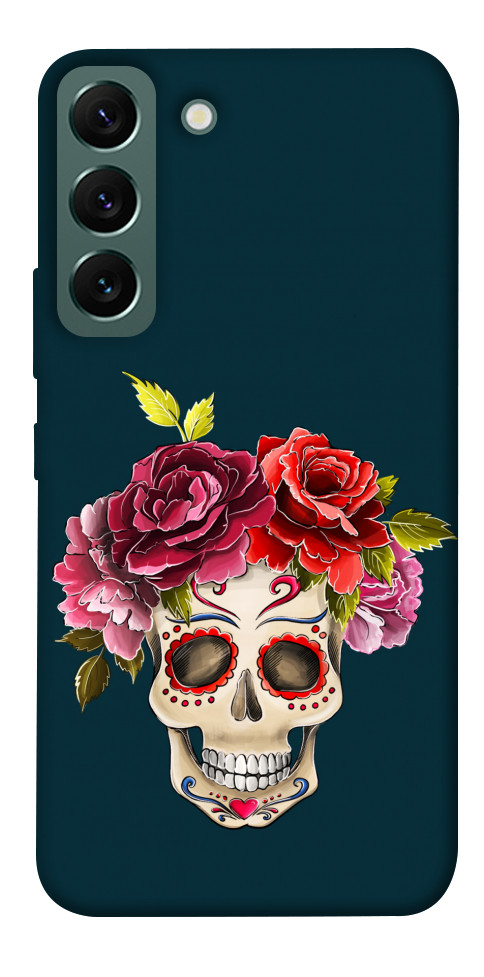 

Чехол Flower skull для Galaxy S22 1424465