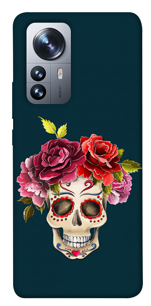 

Чехол Flower skull для Xiaomi 12X 1424469