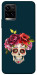 Чехол Flower skull для Vivo Y21