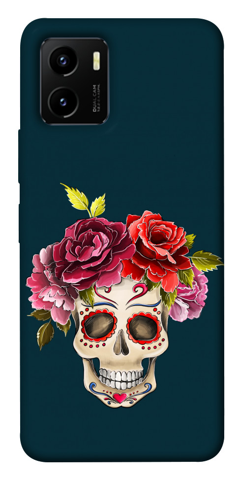 

Чохол Flower skull для Vivo Y15s 1424483