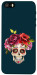 Чехол Flower skull для iPhone 5