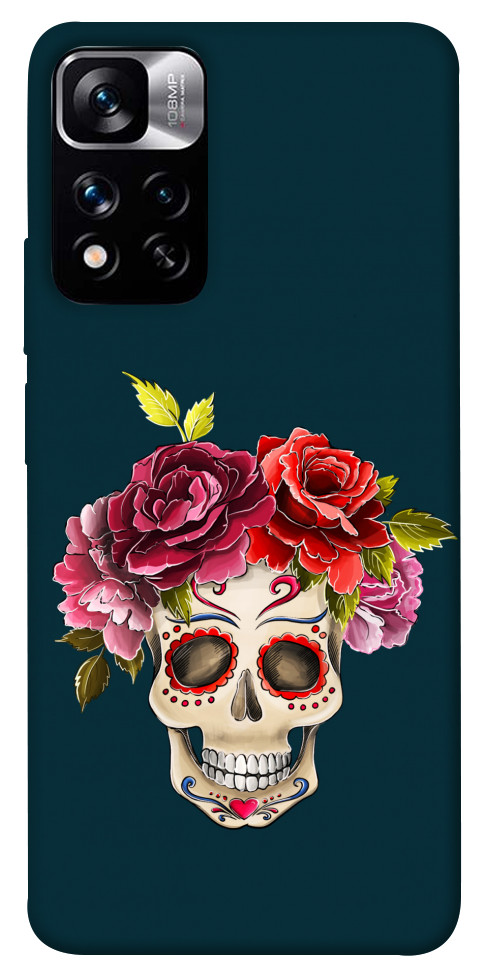 

Чохол Flower skull для Xiaomi Redmi Note 11 5G 1424488