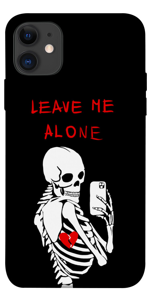 Чохол Leave me alone для iPhone 11