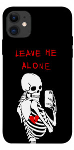 Чехол Leave me alone для iPhone 11