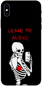 Чохол Leave me alone для iPhone XS Max