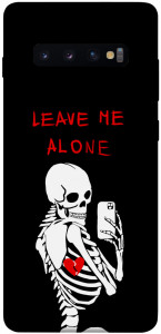 Чехол Leave me alone для Galaxy S10 Plus (2019)
