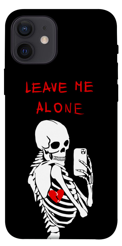 Чохол Leave me alone для iPhone 12