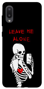 Чохол Leave me alone для Galaxy A02