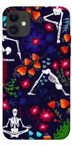 Чохол Yoga skeletons для iPhone 11