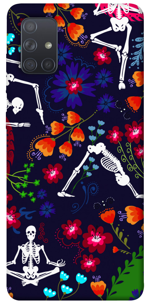 Чохол Yoga skeletons для Galaxy A71 (2020)