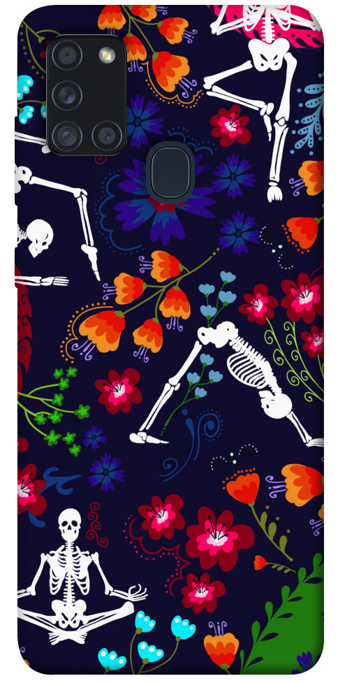 

Чехол Yoga skeletons для Galaxy A21s (2020) 1424759