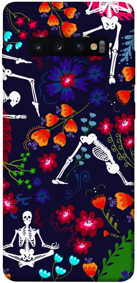 Чохол Yoga skeletons для Galaxy S10 Plus (2019)