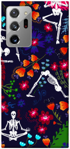 Чехол Yoga skeletons для Galaxy Note 20 Ultra