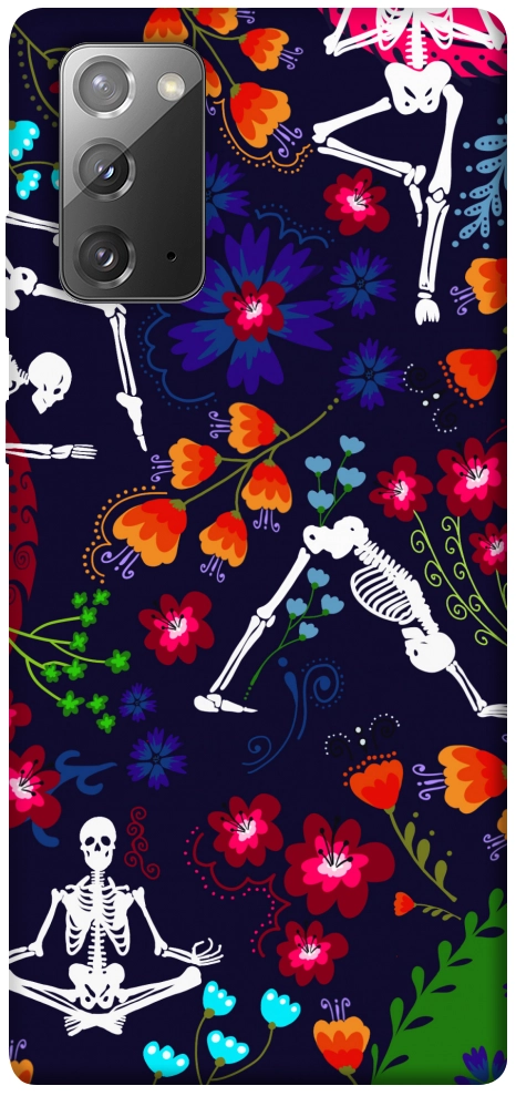 Чохол Yoga skeletons для Galaxy Note 20