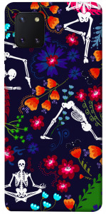 Чехол Yoga skeletons для Galaxy Note 10 Lite (2020)