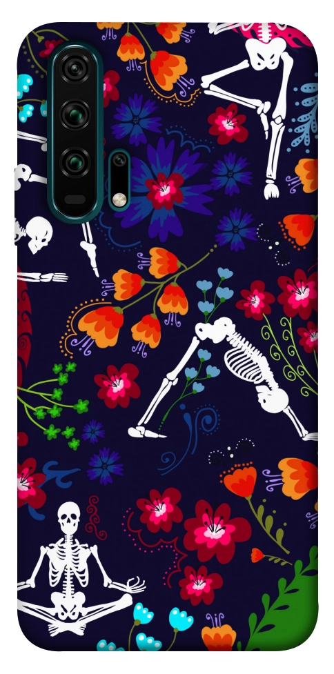 Чехол Yoga skeletons для Huawei Honor 20 Pro