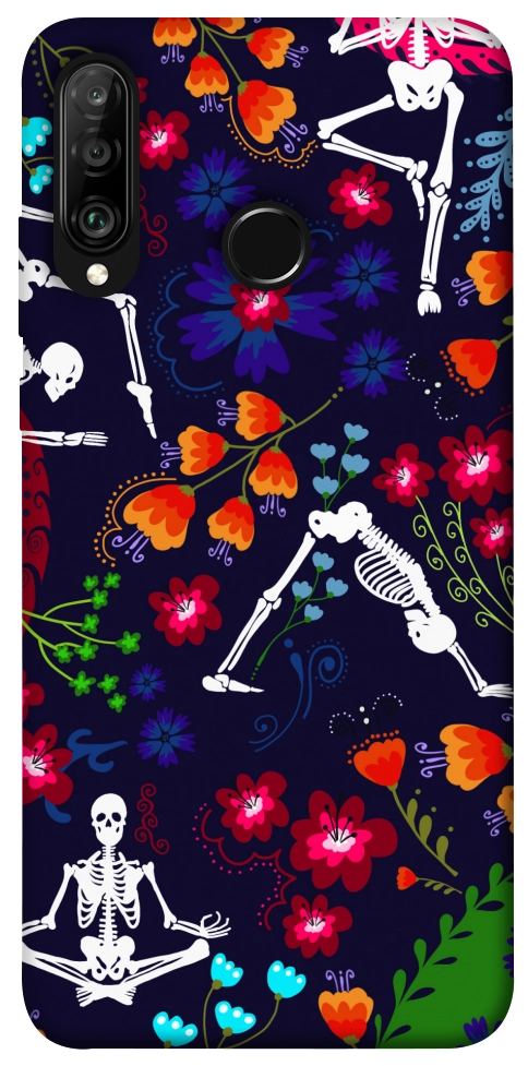 Чохол Yoga skeletons для Huawei P30 Lite