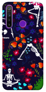 Чехол Yoga skeletons для Realme 5