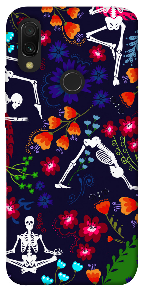 Чохол Yoga skeletons для Xiaomi Redmi 7