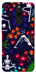 Чохол Yoga skeletons для Xiaomi Redmi 8