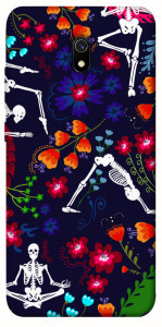 Чехол Yoga skeletons для Xiaomi Redmi 8a