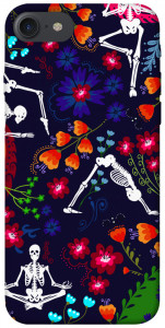 Чохол Yoga skeletons для iPhone 8