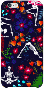 Чехол Yoga skeletons для iPhone 6s plus (5.5'')