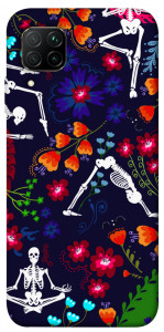 Чохол Yoga skeletons для Huawei P40 Lite