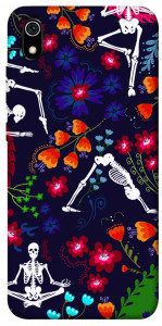 Чехол Yoga skeletons для Xiaomi Redmi 7A