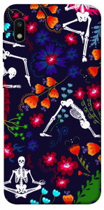 Чехол Yoga skeletons для Galaxy A10 (A105F)