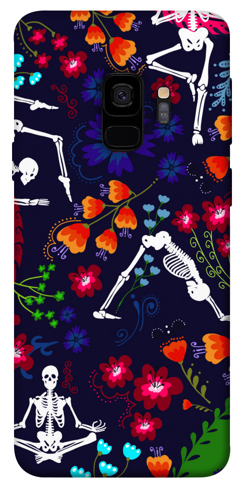 Чехол Yoga skeletons для Galaxy S9