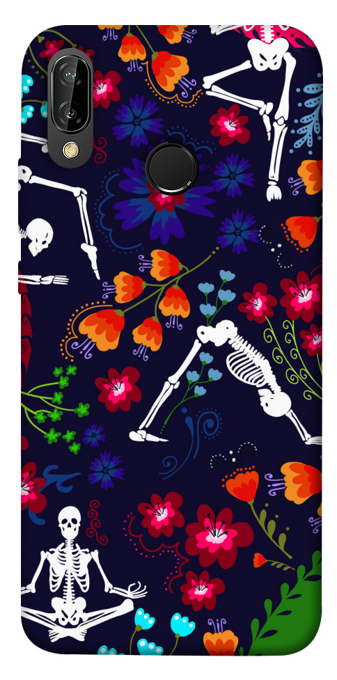 Чохол Yoga skeletons для Huawei P20 Lite