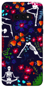 Чехол Yoga skeletons для Galaxy S10e