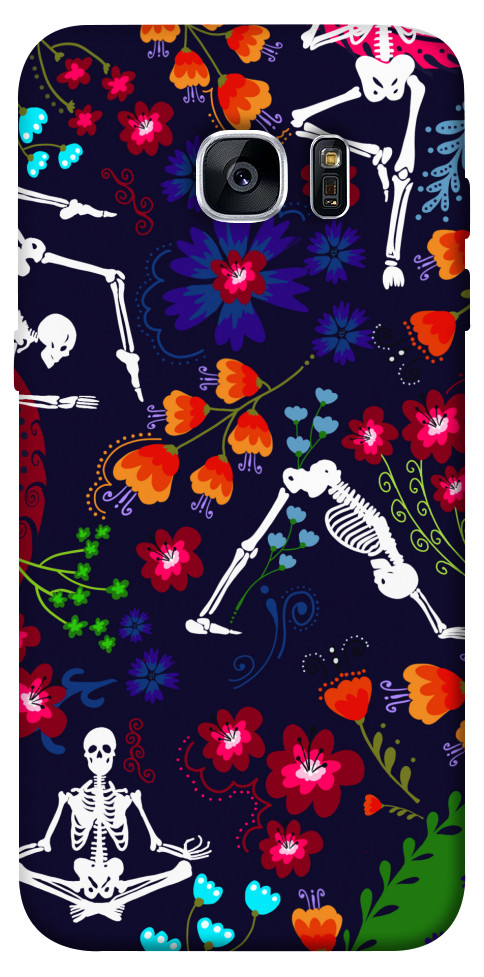 Чохол Yoga skeletons для Galaxy S7 Edge