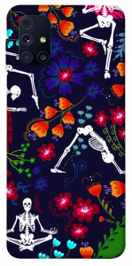 Чехол Yoga skeletons для Galaxy M31s