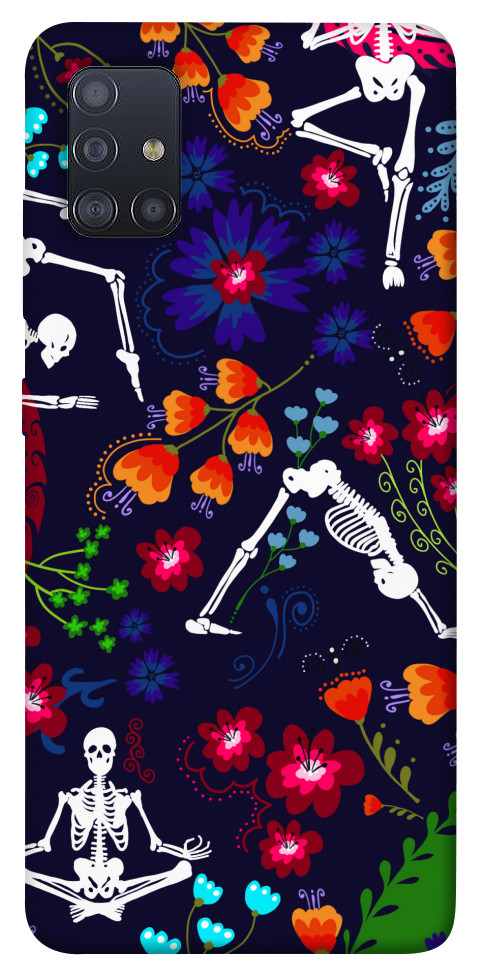 Чохол Yoga skeletons для Galaxy M51