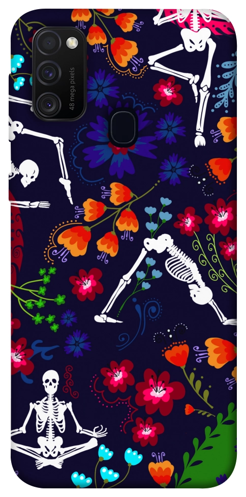 Чохол Yoga skeletons для Galaxy M30s