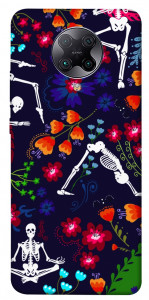 Чохол Yoga skeletons для Xiaomi Redmi K30 Pro