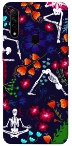 Чехол Yoga skeletons для Oppo A31