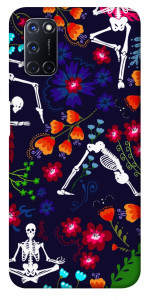 Чехол Yoga skeletons для Oppo A72