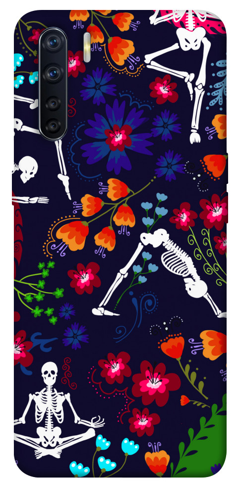 

Чехол Yoga skeletons для Oppo A91 1424882