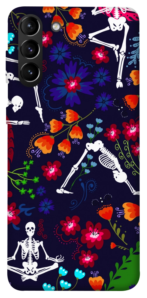 Чехол Yoga skeletons для Galaxy S21+