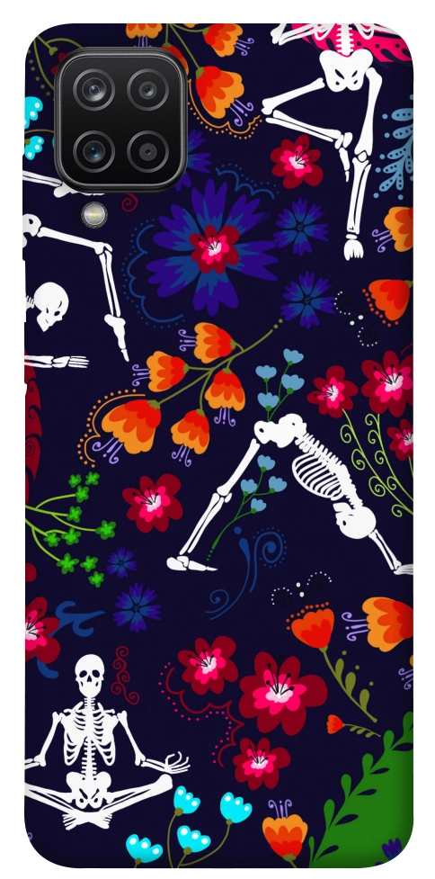 Чохол Yoga skeletons для Galaxy A12